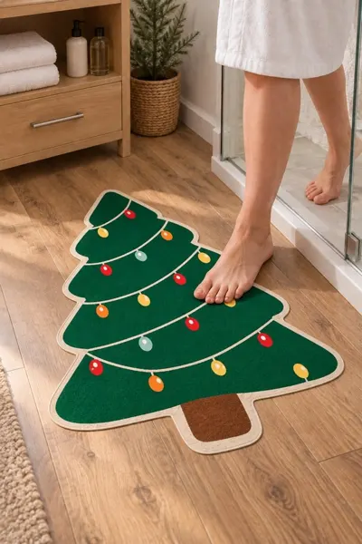 Çam Ağacı banyo paspası