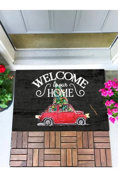 Welcome To Our Home kapı paspası