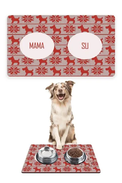 Retro Köpek mama matı